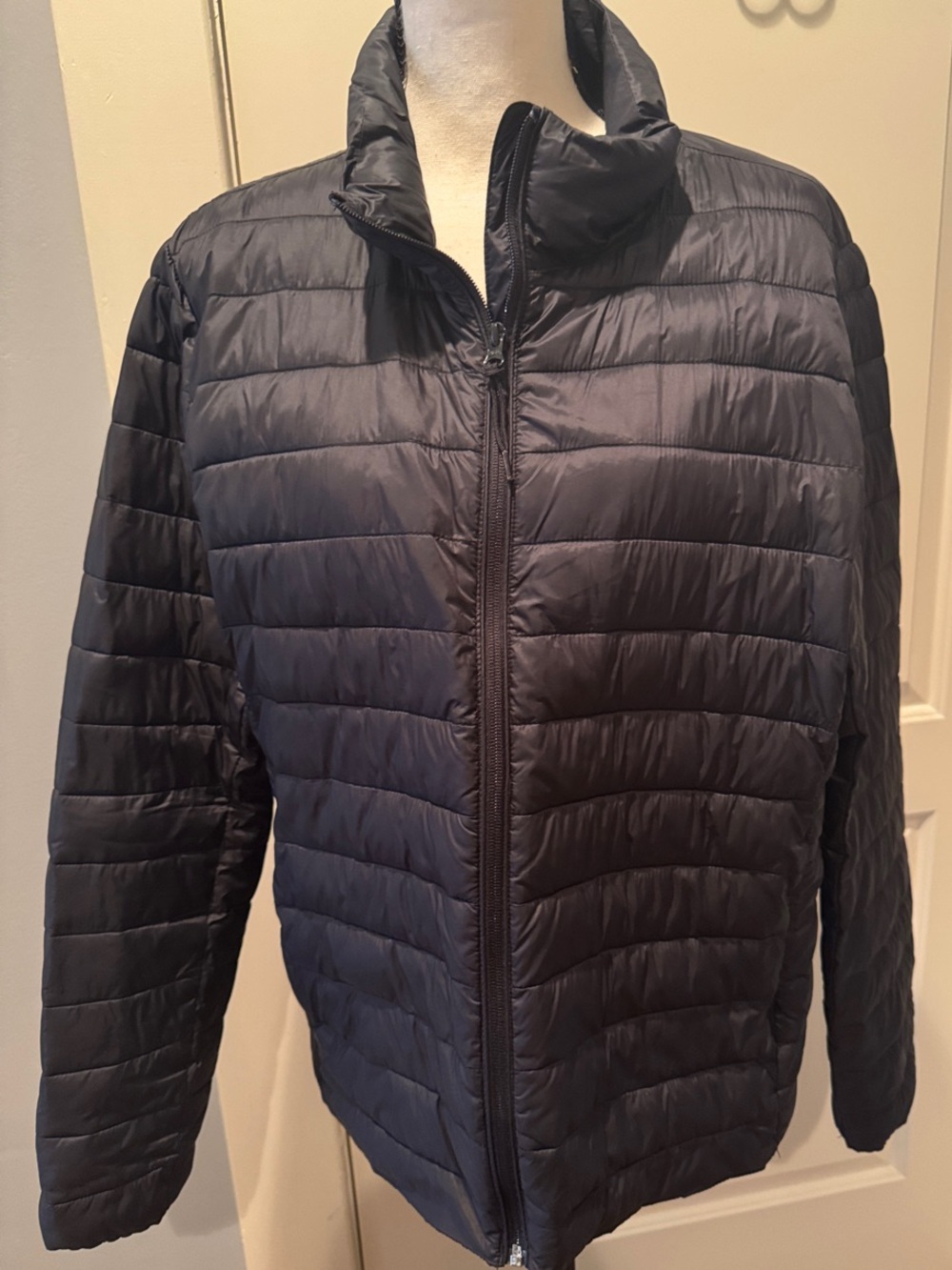 Women’s Lightweight Quilted Packable Jacket - Black